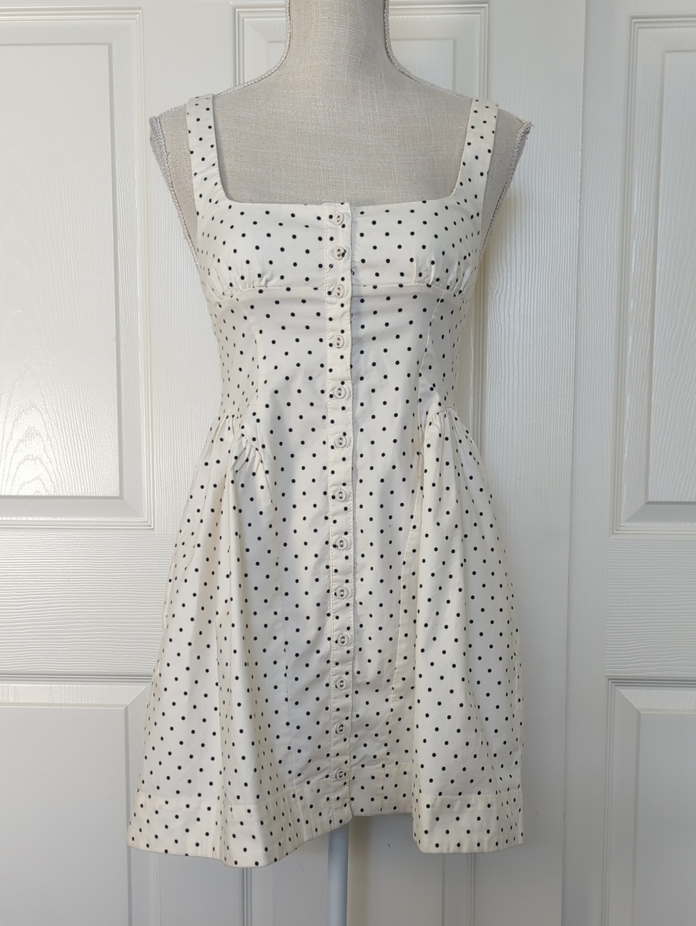 Free People Women's Polka Dot Astrid Mini Dress - Picture 6 of 11